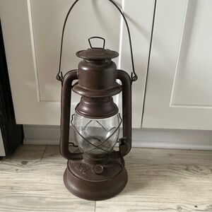Vintage Dietz No.2 D-lite New York USA original globe kerosene oil lamp lantern